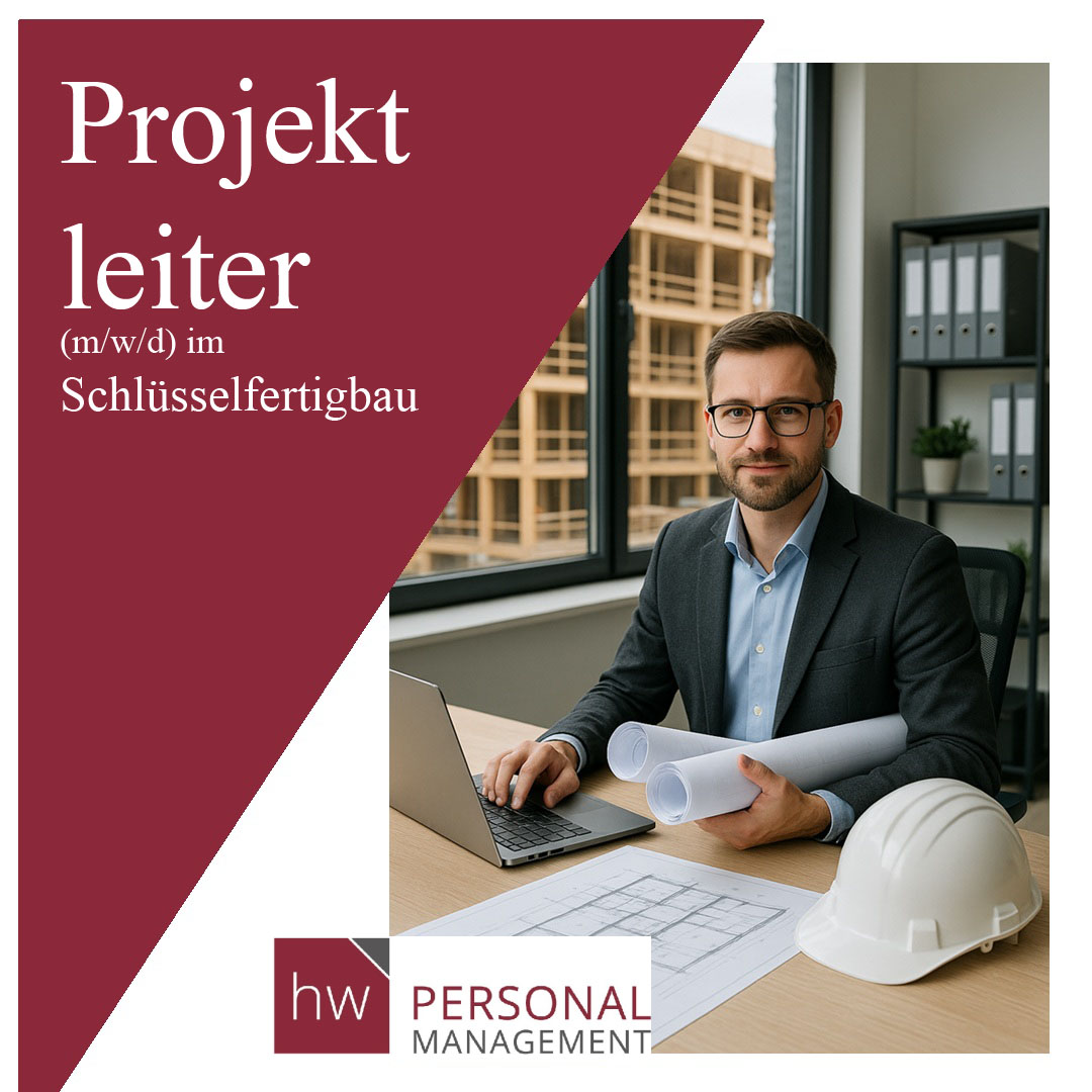 Projektleiter (m/w/d) im Schlüsselfertigbau